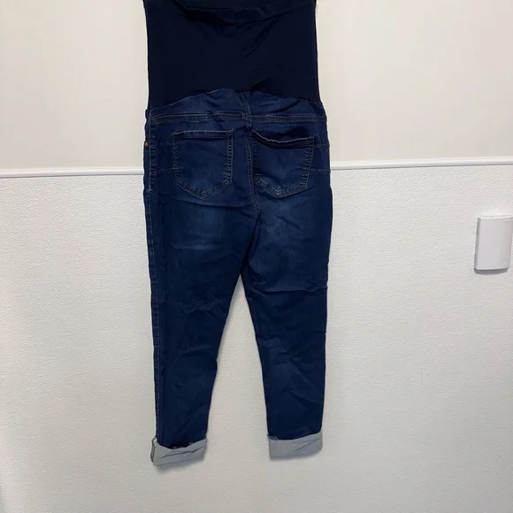 Women's 9th & Main Maternity Ankle & Cropped Skinny Jeans Size Small Blue - Picture 2 of 10